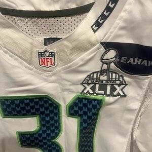 Kam Chancellor championship Seahawks jersey #31